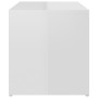 Side table made of glossy white plywood 59x36x38 cm by , Side tables - Ref: Foro24-806702, Price: 42,68 €, Discount: %