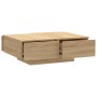 Mesa de centro madera contrachapada color roble 90x60x31 cm de , Mesas de centro - Ref: Foro24-804178, Precio: 98,35 €, Descu...