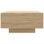 Mesa de centro madera contrachapada color roble 90x60x31 cm de , Mesas de centro - Ref: Foro24-804178, Precio: 98,35 €, Descu...