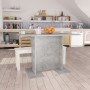 Mesa de comedor de madera gris hormigón 110x60x75 cm de , Mesas de cocina y de comedor - Ref: Foro24-800247, Precio: 83,05 €,...