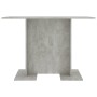 Mesa de comedor de madera gris hormigón 110x60x75 cm de , Mesas de cocina y de comedor - Ref: Foro24-800247, Precio: 83,85 €,...