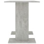 Mesa de comedor de madera gris hormigón 110x60x75 cm de , Mesas de cocina y de comedor - Ref: Foro24-800247, Precio: 83,05 €,...