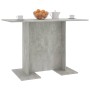 Mesa de comedor de madera gris hormigón 110x60x75 cm de , Mesas de cocina y de comedor - Ref: Foro24-800247, Precio: 83,85 €,...