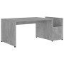 Graue Betonholz-Sperrholz-Couchtisch 90x45x35 cm von , Couchtisch - Ref: Foro24-802925, Preis: 41,48 €, Rabatt: %