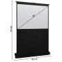 Floor projection screen 60" 4:3 by vidaXL, Projection screens - Ref: Foro24-51348, Price: 101,05 €, Discount: %