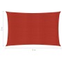 Red HDPE sail shade 160 g/m² 5x6 m by , Umbrellas - Ref: Foro24-311631, Price: 53,99 €, Discount: %