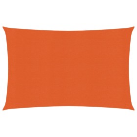 Orange HDPE sail shade 160 g/m² 2x3 m by , Umbrellas - Ref: Foro24-311667, Price: 22,28 €, Discount: %