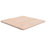 Tablero de mesa cuadrada madera roble sin tratar 50x50x1,5 cm de , Tableros para mesas - Ref: Foro24-342915, Precio: 31,99 €,...