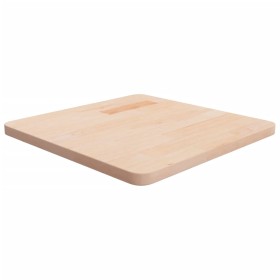 Square oak untreated wood table top 50x50x2.5 cm by , Table tops - Ref: Foro24-342929, Price: 46,19 €, Discount: %