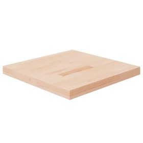 Square oak wood untreated table top 50x50x4 cm by , Table tops - Ref: Foro24-342943, Price: 62,99 €, Discount: %