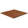 Square table top made of dark brown oak wood, 60x60x1.5cm by , Table tops - Ref: Foro24-343016, Price: 47,84 €, Discount: %