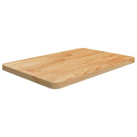 Encimera baño madera maciza tratada marrón claro 60x40x2,5 cm de , Encimeras - Ref: Foro24-343040, Precio: 42,11 €, Descuento: %