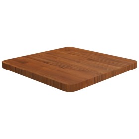 Square table top made of dark brown oak wood, 40x40x2.5cm by , Table tops - Ref: Foro24-343042, Price: 38,77 €, Discount: %