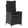 Set de muebles jardín 5 pzas con cojines ratán sintético negro de , Conjuntos de jardín - Ref: Foro24-3213070, Precio: 662,73...