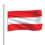 Bandera de Austria 90x150 cm de vidaXL, Banderas y mangas de viento - Ref: Foro24-146055, Precio: 13,64 €, Descuento: %