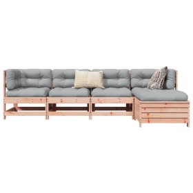 5-piece garden sofa set made of solid Douglas fir wood by , Garden sets - Ref: Foro24-3250838, Price: 302,99 €, Discount: %