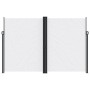 Toldo lateral retráctil blanco 220x1000 cm de , Sombrillas - Ref: Foro24-4004781, Precio: 174,88 €, Descuento: %