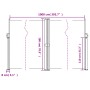 Seitlicher ausziehbarer dunkelgrüner Markisenstoff 180x1000 cm. von , Sonnenschirme - Ref: Foro24-4004755, Preis: 149,96 €, R...