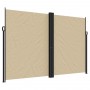 Toldo lateral retráctil beige 220x1200 cm de , Sombrillas - Ref: Foro24-4004870, Precio: 183,64 €, Descuento: %