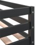 Bunk bed with solid pine wood curtains 90x200 cm by , Beds and slatted bases - Ref: Foro24-3283869, Price: 289,55 €, Discount: %