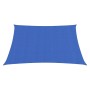 Square blue HDPE shade sail 160 g/m² 5x5 m by , Umbrellas - Ref: Foro24-311498, Price: 50,84 €, Discount: %