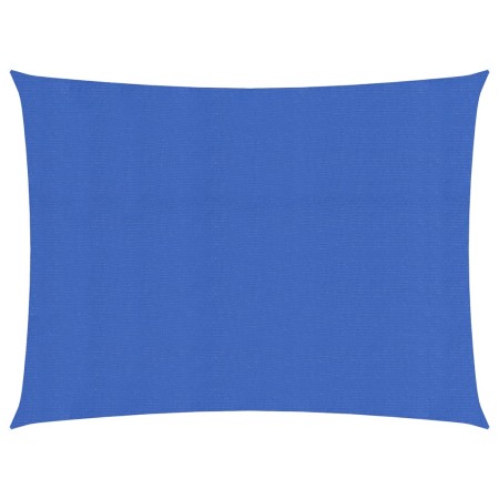 Rectangular blue HDPE sail shade 160 g/m² 3.5x4.5 m by , Umbrellas - Ref: Foro24-311516, Price: 35,99 €, Discount: %