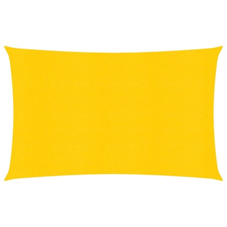 Rectangular yellow HDPE sail shade 160 g/m² 5x7 m by , Umbrellas - Ref: Foro24-311577, Price: 66,02 €, Discount: %