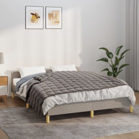 Weighted blanket gray fabric 137x200 cm 10 kg by vidaXL, Blankets - Ref: Foro24-3154835, Price: 52,99 €, Discount: %