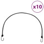 Elastic cords with reflective strips and hooks 10 pcs 100cm by , Tent Accessories - Ref: Foro24-4008154, Price: 21,60 €, Disc...