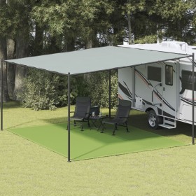 Light green HDPE tent carpet 400x500 cm by , Tent Accessories - Ref: Foro24-4002284, Price: 45,68 €, Discount: %