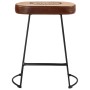 Bar stools 2 units dark brown 40x29.5x53 cm by , Kitchen stools - Ref: Foro24-358929, Price: 94,99 €, Discount: %