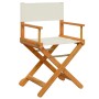 Folding garden chairs 4 units, cream white fabric by , Garden chairs - Ref: Foro24-3208910, Price: 253,68 €, Discount: %