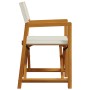 Folding garden chairs 2 units, white cream fabric by , Garden chairs - Ref: Foro24-365837, Price: 113,41 €, Discount: %