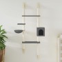 Árbol rascador para gatos de pared gris oscuro 180 cm de , Mobiliario para gatos - Ref: Foro24-172403, Precio: 68,04 €, Descu...