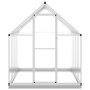 Greenhouse with silver aluminum base frame 224x169x202 cm by , Greenhouses - Ref: Foro24-3266323, Price: 468,57 €, Discount: %