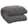 Weighted blanket gray fabric 137x200 cm 10 kg by vidaXL, Blankets - Ref: Foro24-3154835, Price: 53,75 €, Discount: %