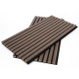 WallArt Acoustic panels for walls Aku 4 pcs dark oak by , Wall covering - Ref: Foro24-447594, Price: 79,44 €, Discount: %