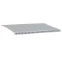 Toldo retráctil manual luz LED antracita y blanco 600x350 cm de , Toldos - Ref: Foro24-3215805, Precio: 584,99 €, Descuento: %