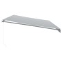 Toldo retráctil manual luz LED antracita y blanco 600x350 cm de , Toldos - Ref: Foro24-3215805, Precio: 584,99 €, Descuento: %