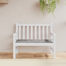 Garden bench cushion in gray Oxford fabric 100x50x3 cm by , Cushions for chairs and sofas - Ref: Foro24-43193, Price: 17,84 €...