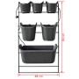 Nature Complete vertical planter set by , Pots and planters - Ref: Foro24-409342, Price: 70,51 €, Discount: %