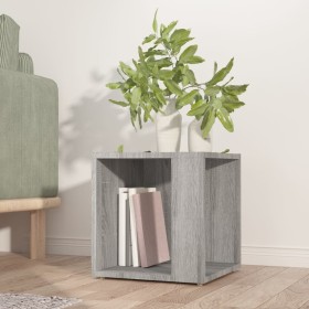 Mesa auxiliar madera contrachapada gris Sonoma 33x33x34,5 cm de , Mesas auxiliares - Ref: Foro24-816021, Precio: 23,99 €, Des...