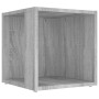 Side table made of gray Sonoma plywood 33x33x34.5 cm by , Side tables - Ref: Foro24-816021, Price: 23,04 €, Discount: %