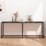 Mesa consola vidrio templado mármol negro 200x35x75,5 cm de , Mesas auxiliares - Ref: Foro24-331689, Precio: 97,78 €, Descuen...