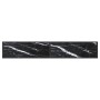 Mesa consola vidrio templado mármol negro 200x35x75,5 cm de , Mesas auxiliares - Ref: Foro24-331689, Precio: 97,78 €, Descuen...