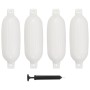 Parachoques para barco 4 unidades PVC blanco 58,5x16,5 cm de , Atracada y anclaje - Ref: Foro24-92386, Precio: 65,95 €, Descu...