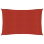 Red HDPE sail shade 160 g/m² 3x4.5 m by , Umbrellas - Ref: Foro24-311623, Price: 32,61 €, Discount: %