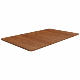 Massive dunkelbraune behandelte Holzwaschtischplatte 100x60x1,5 cm von , Arbeitsplatten - Ref: Foro24-343027, Preis: 72,99 €,...