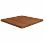 Tablero de mesa cuadrada madera roble marrón oscuro 80x80x4 cm de , Tableros para mesas - Ref: Foro24-343078, Precio: 158,96 ...