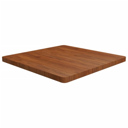 Vierkantiger Esstisch aus dunklem Eichenholz 80x80x4 cm. von , Tischplatten - Ref: Foro24-343078, Preis: 153,05 €, Rabatt: %